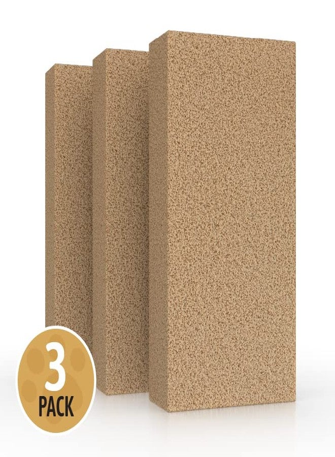 SpongeCo Pet Sponge Hair Lifter 3 Pack Remove Dog, Cat and Other Pet Hair from Furniture, Carpet, Bedding and Clothing - 3 Sponges All Natural Latex Rubber, Made in The USA - Image 2